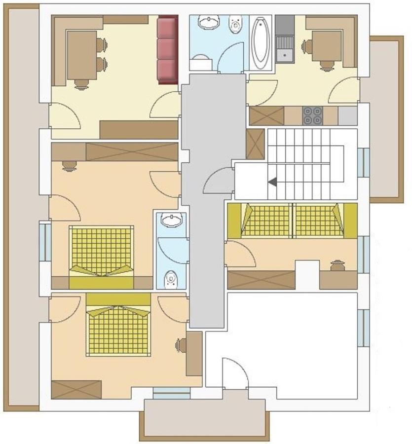 Cesa Gravina Suaut Apartment Ortisei Exterior foto